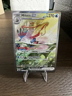 Pokemon TCG Milotic ex 237/191 SIR Sv08: Surging Sparks Holo Near Mint New - Image 1