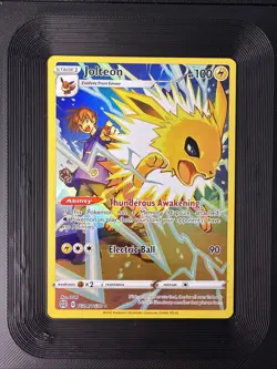 Pokemon TCG Jolteon Sword & Shield Mfg: Brilliant Stars Tg04/Tg30 Holo Secret... - Image 1