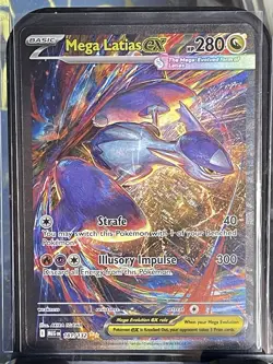 Mega Latias ex 181/132 SIR Mega Evolution Pokemon PSA 10 Candidate - Image 1