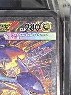 Mega Latias ex 181/132 SIR Mega Evolution Pokemon PSA 10 Candidate - Image 2