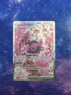Pokemon TCG Fezandipiti ex 288/217 Special Illustration Rare Ascended Heroes - Image 1