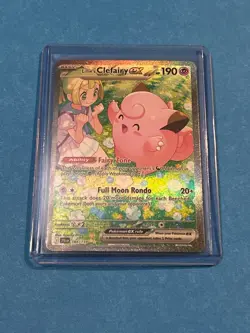 Pokemon Lillie's Clefairy EX Journey Together Special Illustration 184/159 NM - Image 1