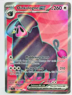 Oinkologne ex - 234/198 Scarlet & Violet FULL ART Pokemon - NM/MINT - Image 1