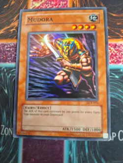 Yu-Gi-Oh! Mudora DCR-076 Super Rare Unlimited LP - Image 1