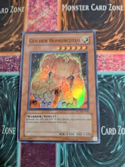Yu-Gi-Oh! Golden Homunculus WC6-EN001 Super Rare Unlimited Near Mint - Image 1