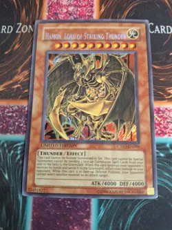 Yu-Gi-Oh! Hamon, Lord of Striking Thunder CT03-EN006 Secret Rare Limited NM/LP - Image 1