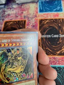 Yu-Gi-Oh! Hamon, Lord of Striking Thunder CT03-EN006 Secret Rare Limited NM/LP - Image 3