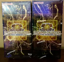 Yu-Gi-Oh! OCG - Limit Over Collection: The Heroes Booster Box Factory Sealed JP - Image 1