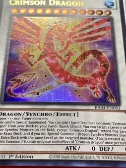 Crimson Dragon + Synchro Rumble + Snake-Eyes Vengeance Dragon | YuGiOh! - Image 2