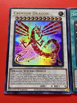 Crimson Dragon + Synchro Rumble + Snake-Eyes Vengeance Dragon | YuGiOh! - Image 3