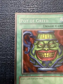 Pot of Greed LOB-119, 1st Edition - Lightly Played Condition - Image 4