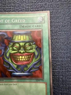 Pot of Greed LOB-119, 1st Edition - Lightly Played Condition - Image 5