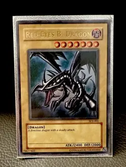 Vintage Yu-Gi-Oh Dragon Lot – Blue-Eyes White & Red-Eyes B. SDK-001 SDJ-001 - Image 5