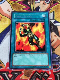 Final Flame lob-e080 1st Edition (NM+) Rare Yu-Gi-Oh! - Image 1