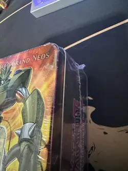 Yu-Gi-Oh! Elemental Hero Grand Neos Collectors Tin 2007 (FACTORY SEALED!) - Image 4