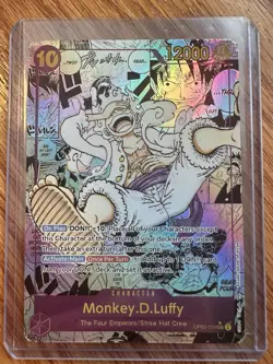 Monkey.D.Luffy 119 Alternative Art Manga OP05-119 Awakening of the New Era - Image 1