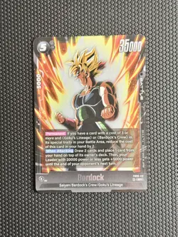 Bardock FB08-112 Super Rare Saiyan's Pride Dragon Ball Card English Fusion World - Image 1