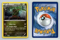 Fraxure #110/162 XY Breakthrough Uncommon 2015 Pokemon TCG Card - Image 1