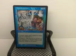 MISCALCULATION-URZA'S LEGACY FOIL-MAGIC THE GATHRING CARD. - Image 1