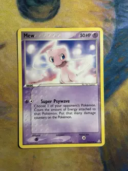 Mew 111/110 Promo 2006 Rare Non Holo Ex Holon Phantoms Pokemon Card MP HP - Image 2