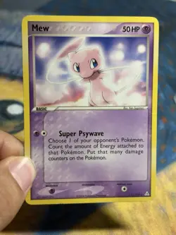Mew 111/110 Promo 2006 Rare Non Holo Ex Holon Phantoms Pokemon Card MP HP - Image 3