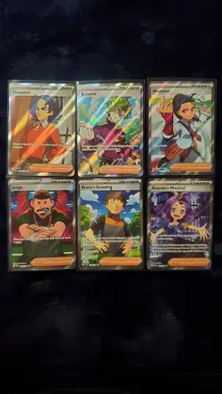 Pokemon Card Lot (55) - Illustration Rares, Shiny, Full Art, Mega Charizard X - Image 3