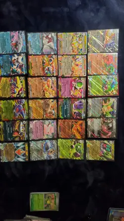 Pokemon Card Lot (55) - Illustration Rares, Shiny, Full Art, Mega Charizard X - Image 4