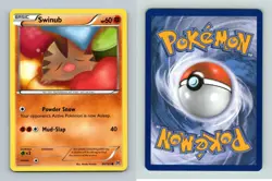 Swinub #80/162 XY Breakthrough Common 2015 Pokemon TCG Card - Image 1