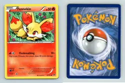 Fennekin #25/162 XY Breakthrough Common 2015 Pokemon TCG Card - Image 1