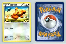 Teddiursa #121/162 XY Breakthrough Common 2015 Pokemon TCG Card - Image 1