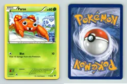 Paras #1/162 XY Breakthrough Common 2015 Pokemon TCG Card - Image 1