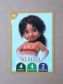 Morrisons Christmas Party 2025 Disney Trading Cards no. 45 Simea - Image 1