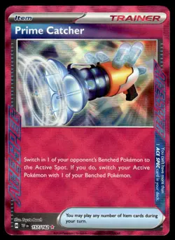 Pokemon TCG Temporal Forces #157/162 Prime Catcher NM - Image 1