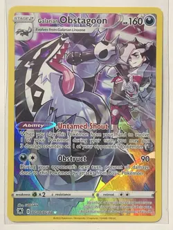 Pokemon TCG- Galarian Obstagoon TG10/TG30 Astral Radiance - NM Free Shipping $5+ - Image 1