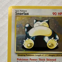 Pokemon Snorlax Jungle Holo Rare 11/64 1999 90 HP Wizards of the Coast English - Image 5