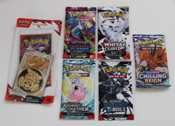 POKEMON COLLECTION OF BOOSTER PACKS- 6 ITEMS SEALED - Image 1
