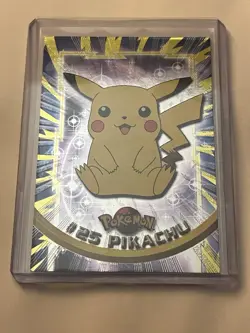 Pikachu #25 1999 Topps Foil Pokemon TV Animation Near Mint EXCELLENT 10/10 - Image 1