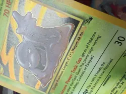 Pokemon, Muk 13/62 Unlimited Holographic, WOTC, Fossil 1995 LP - Image 2