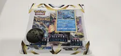 Pokemon TCG Sword & Shield Silver Tempest 3 Booster Packs, Coin & Manaphy Promo - Image 2
