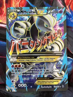 M Mewtwo EX Full Art 159/162 - Breakthrough Pokemon TCG (LP) - Image 1