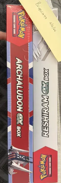 Pokemon TCG: S&V: Reshiram ex & Archaludon ex Target Bundle 8 Pks 6 Promos Ttl - Image 2