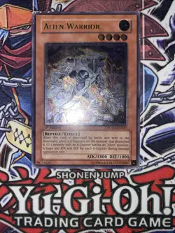 Yugioh! Alien Warrior- 1st Edition - POTD-EN027 - Ultimate Rare - MP Yugioh - Image 1