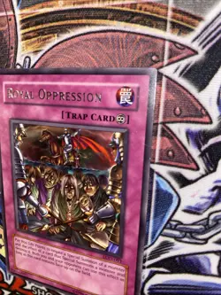 Yugioh Royal Oppression LOD-091 Rare Unlimited Trap NM - Image 5
