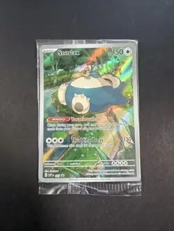 Pokemon Snorlax 051 Sv Scarlet & Violet Promo Cards Holo 151 Sealed - Image 1