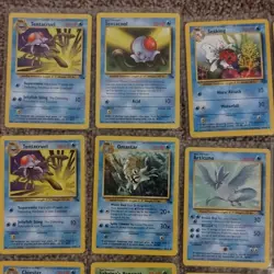 Pokemon Vintage Card Lot, Jungle, Fossil, Team Rocket Pikachu Promo - 73 Cards - Image 4