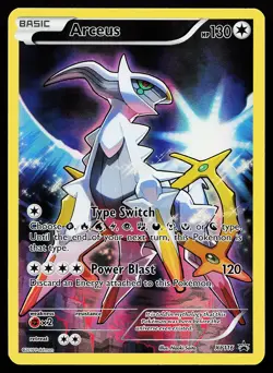 Arceus XY116 Holo Full Art Black Star Promo Pokemon Card - Image 1