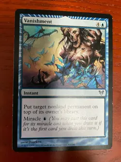 MTG Vanishment CARD SINGLE USED EXCELLENT CONDITION SEE PHOTOS - Image 1