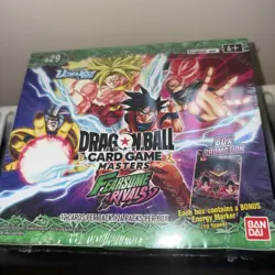 Dragon Ball Super Card Game Masters Booster Box B29 Fearsome Rivals - Image 1