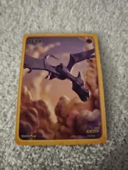 Aerodactyl PoClayMon Card Pre Release Non Tcg Fan Art Set - Image 1