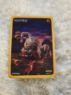 Graveler PoClayMon Card Pre Release Non Tcg Fan Art Set - Image 1